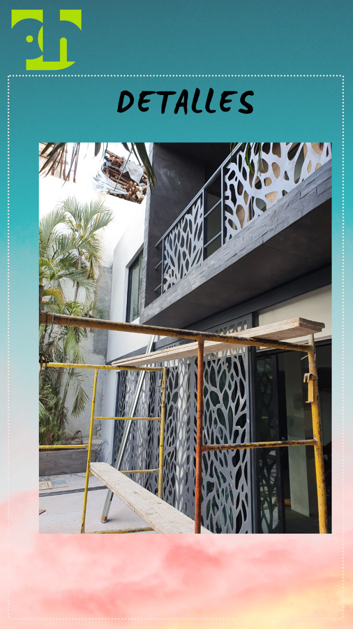 Detalles en fachada