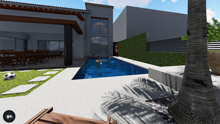 Diseño de alberca