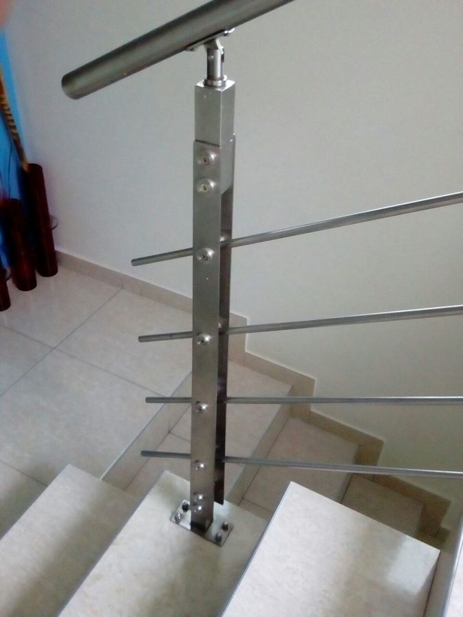 DISEÑO  DE BARANDALES ACERO INOX