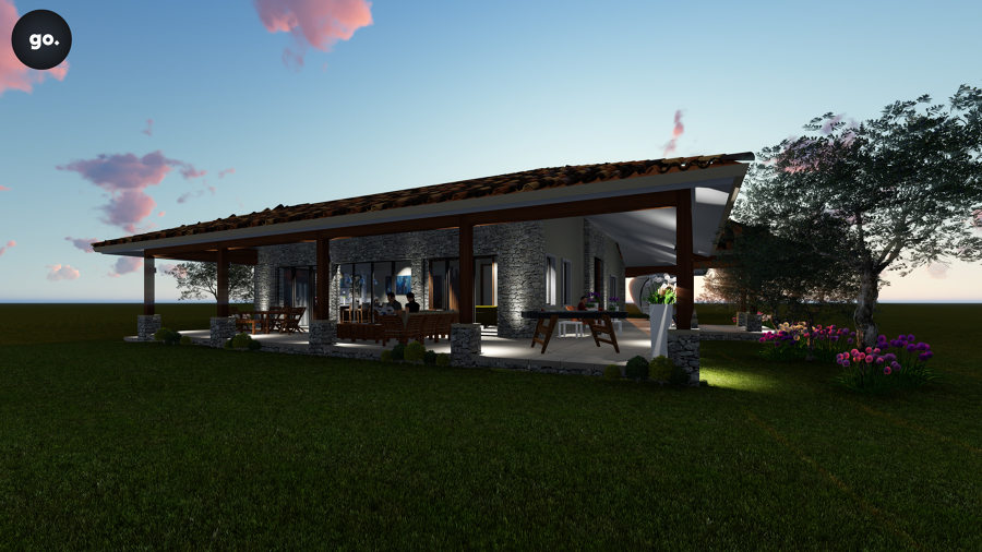 Diseño de casa de campo