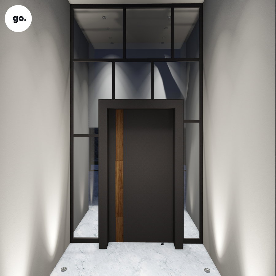Diseño de puerta principal