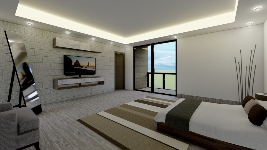 Diseño de recamara principal