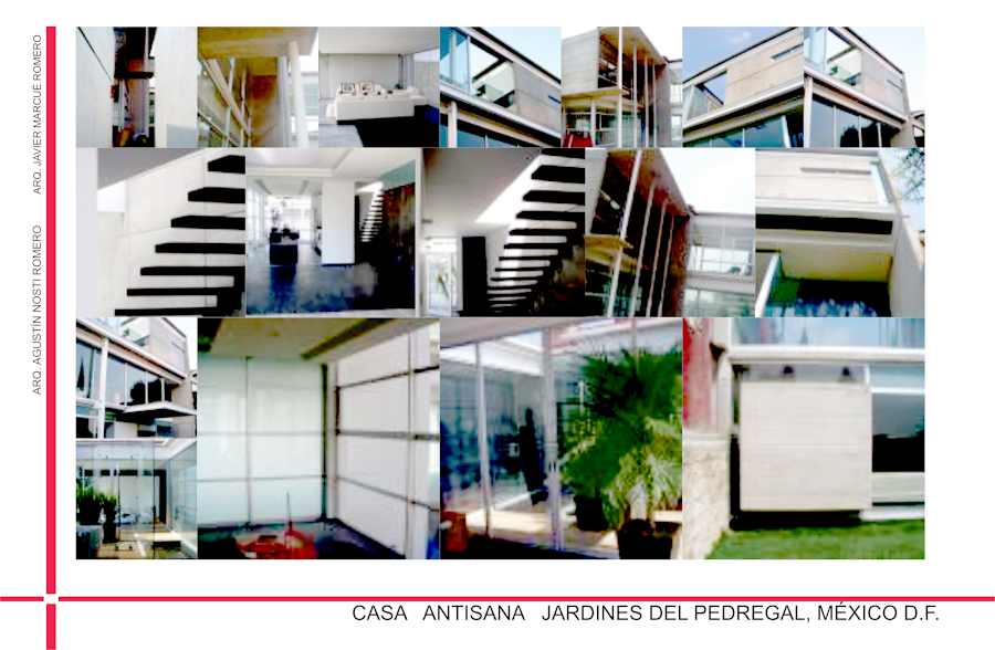Diseño, Gestoría, Construcción y entrega de llaves en mano. Casa D.F.