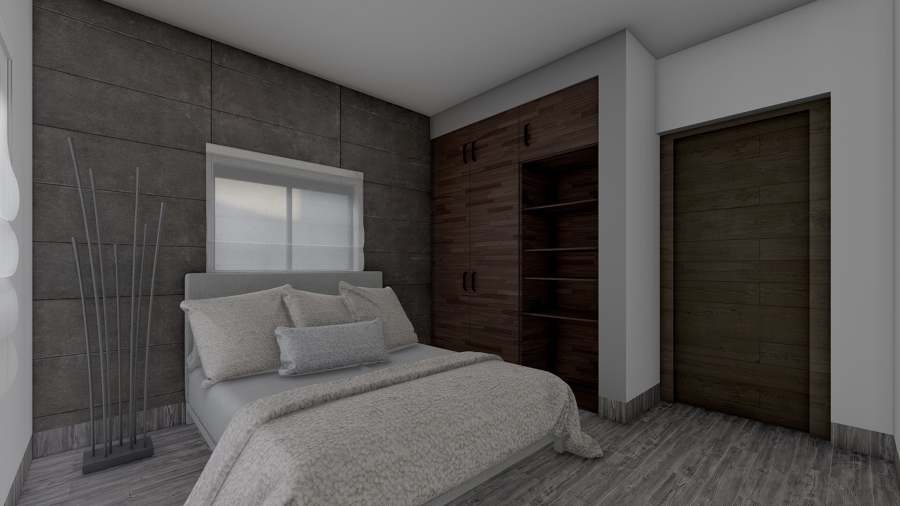 diseño recamara de huéspedes