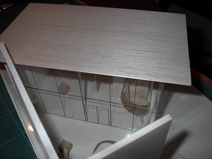 Diseño y maqueta de estudio para escultor.