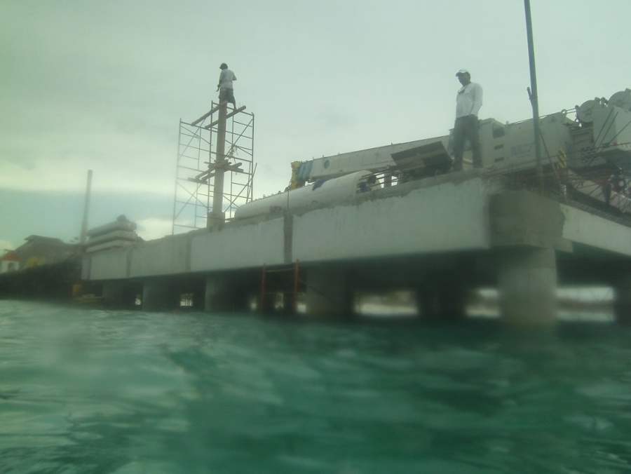 Ejecucion de trabajos para fabricacion de muelle