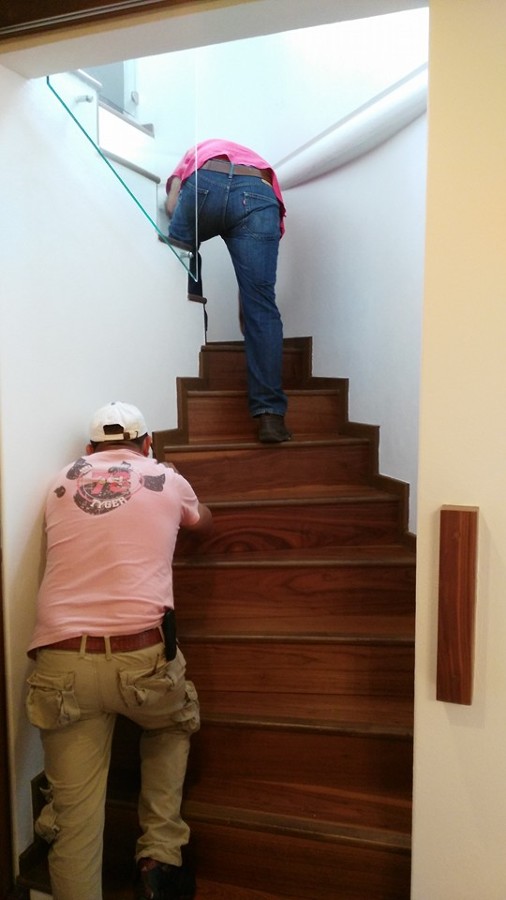 Elaboracion de escaleras de madera