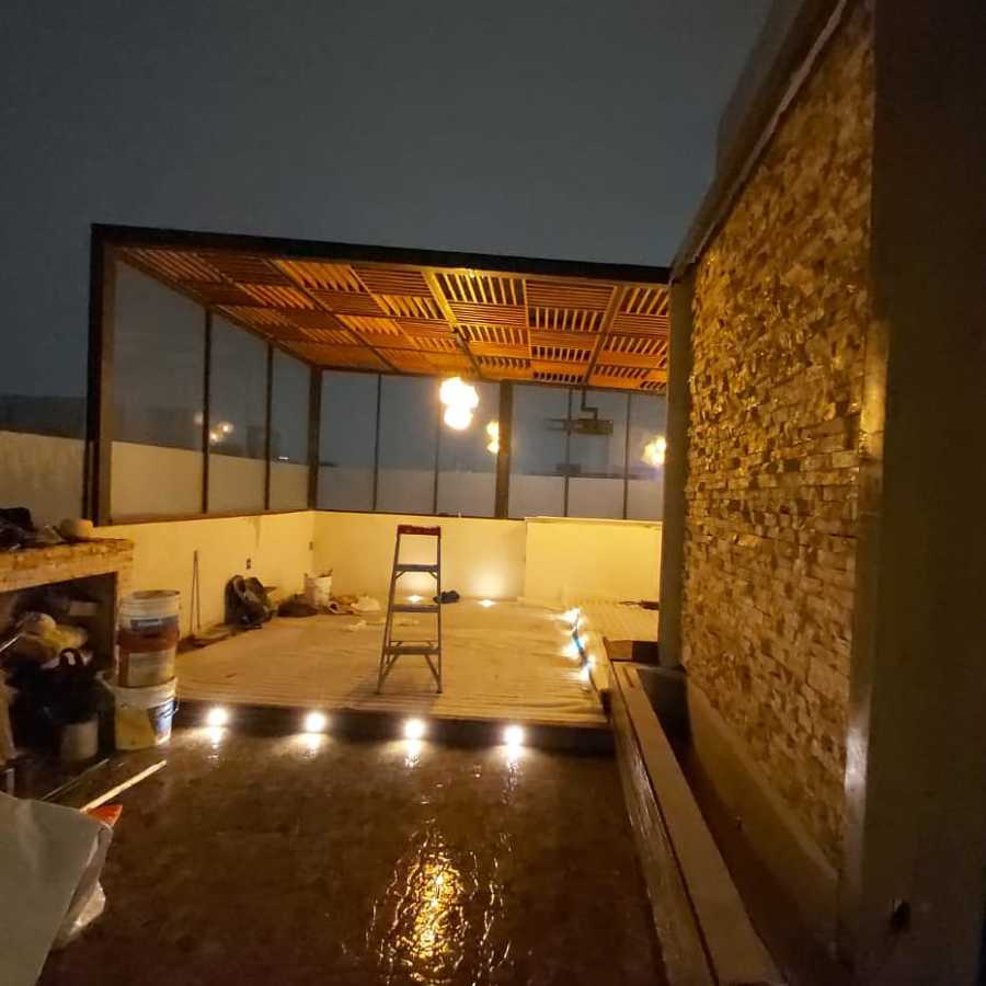 En proceso de cubierta