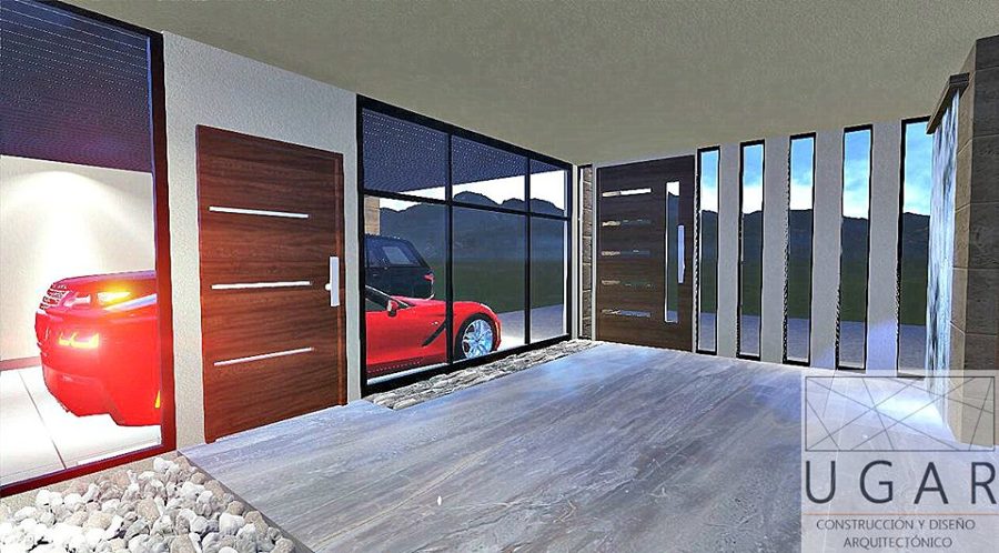 ENTRADA PRINCIPAL Y POR COCHERA