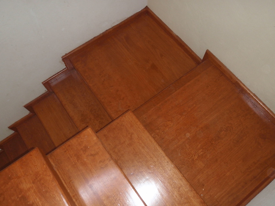 Escaleras de madera