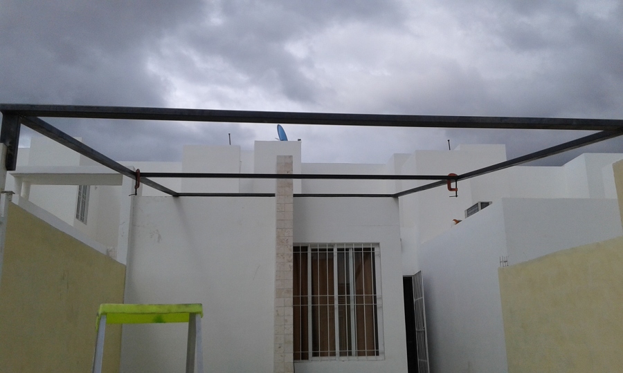 esqueleto de un tinglado