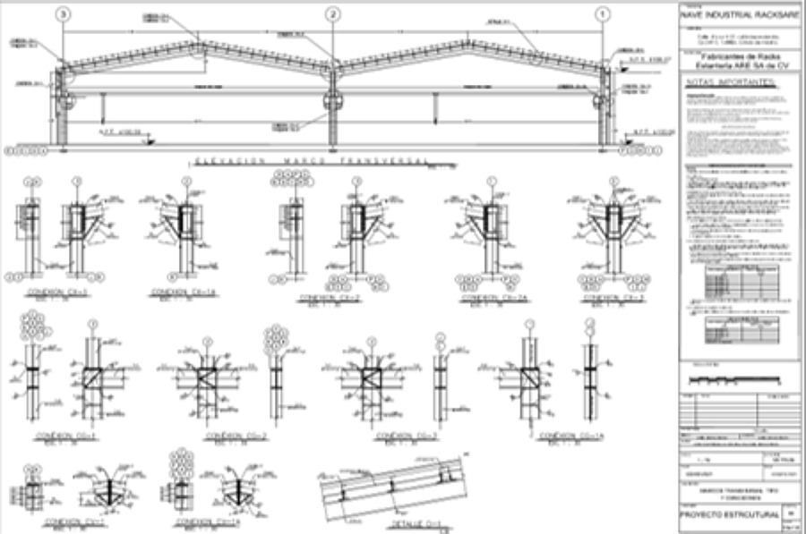 Esquema de Plano Estructural