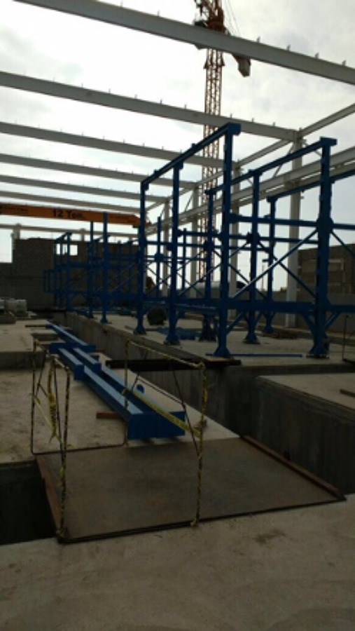 estructura para asaladora