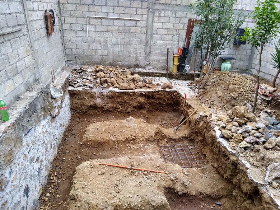 excavación y compactación