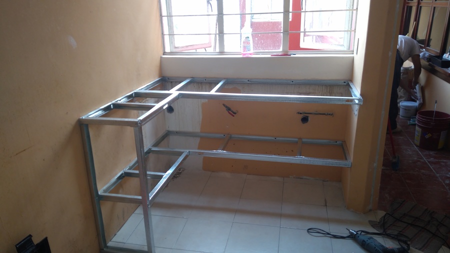 Fabricación de muebles de tarja