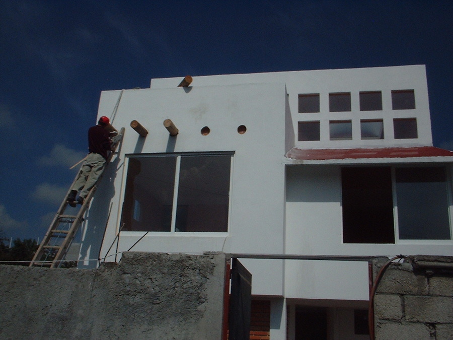 fachada casa habitacion