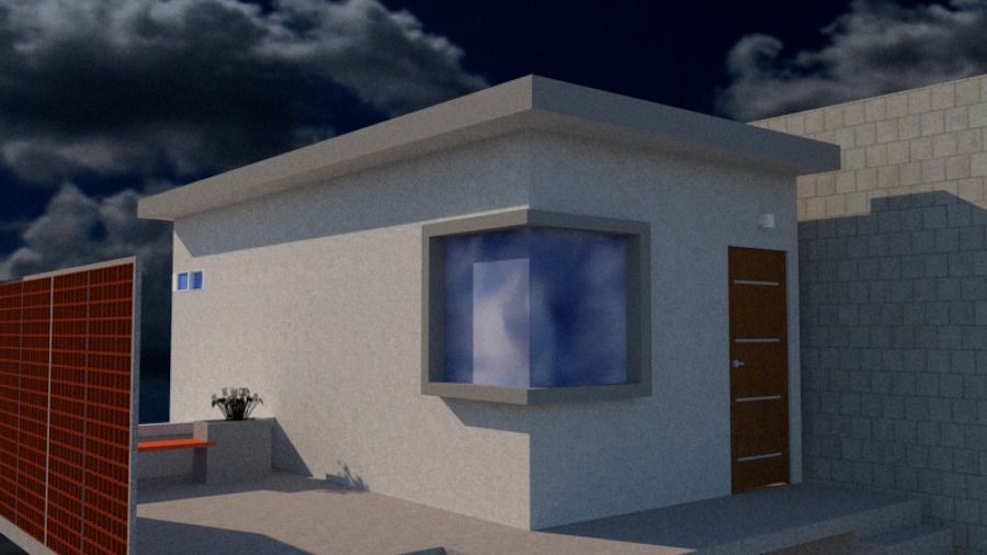 fachada de habitación