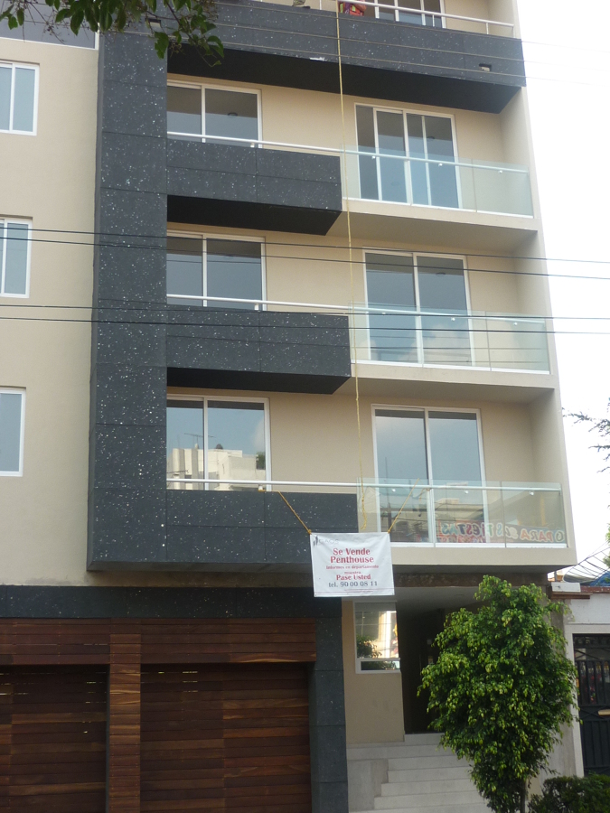 Fachada en departamentos