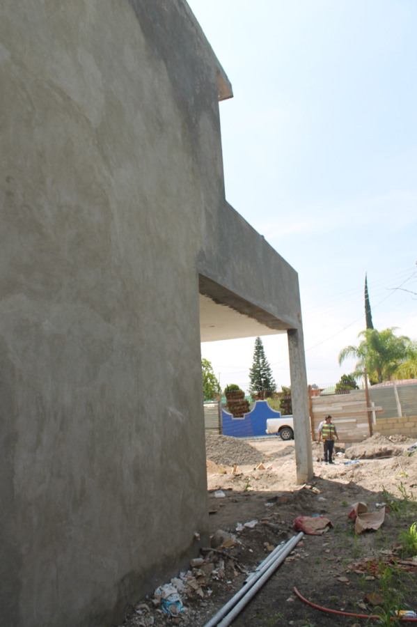 fachada lateral original, antes de nuestra renovación