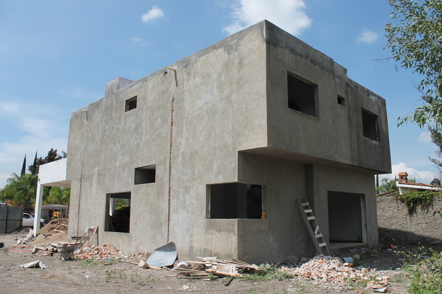 fachada lateral y posterior original, antes de nuestra renovación