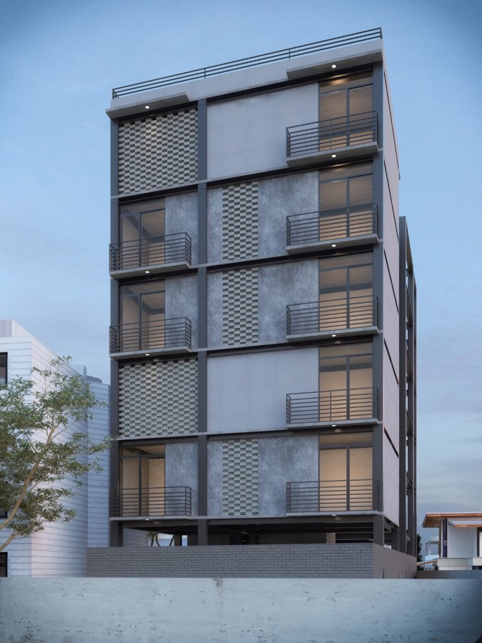 Fachada Posterior Edificio GC-10