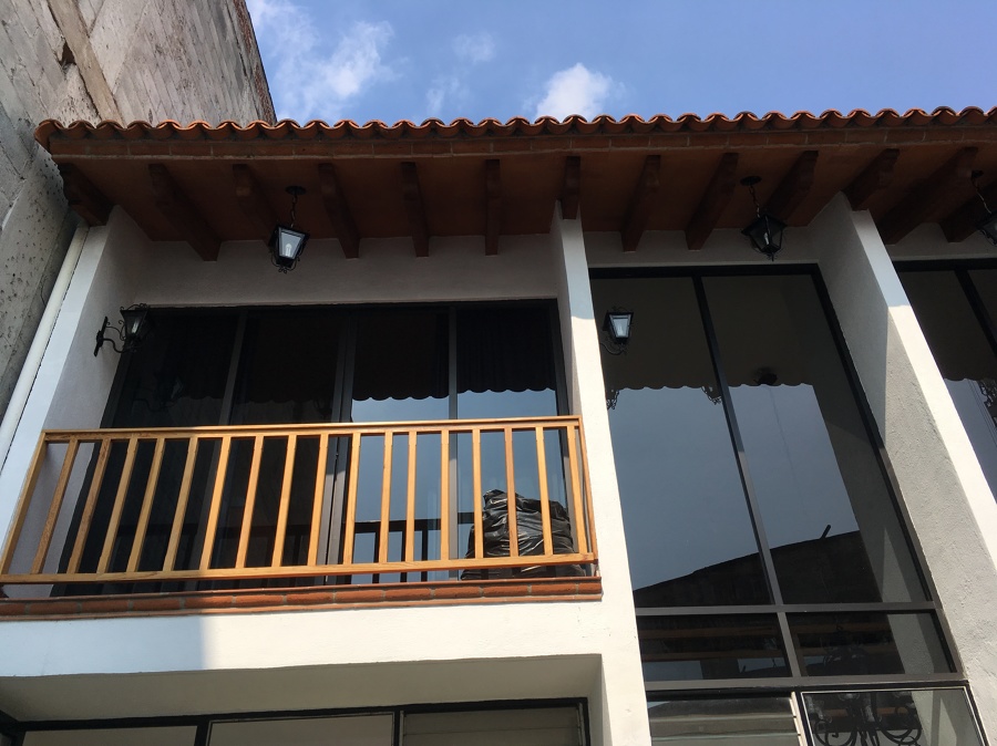 Fachada Posterior, vista terrazas (habitaciones)