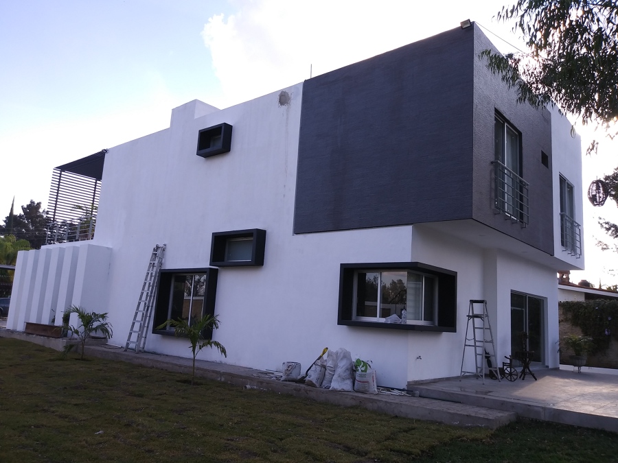 Fachada posterior y lateral final