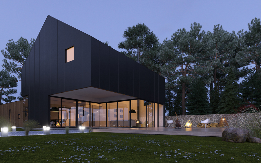 Casa en el Bosque | Ideas Construcción Casa