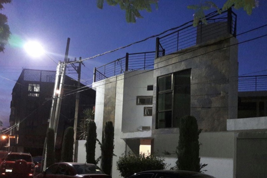 Fachada principal remodelada