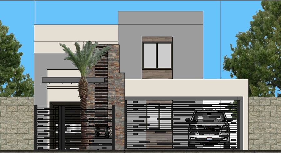 Fachada Principal Sur