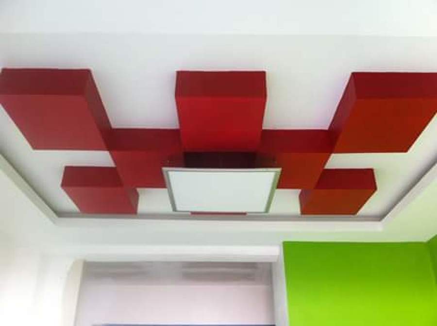 Falso plafon con ilumunacion