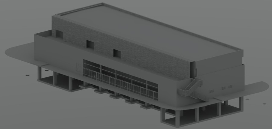 Foto 3D Edificio Principal