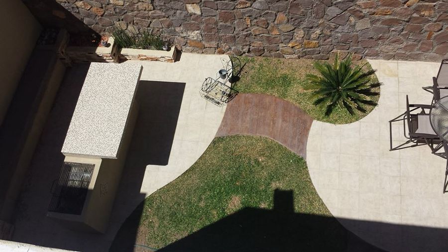 foto aérea al final de la construcción