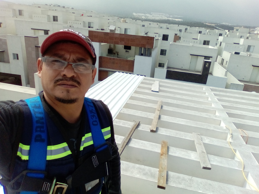 Foto aérea de terraza