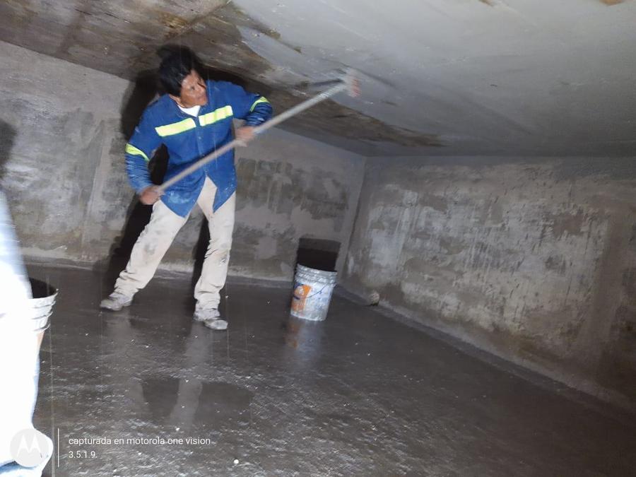 impermeabilizacion en cisterna