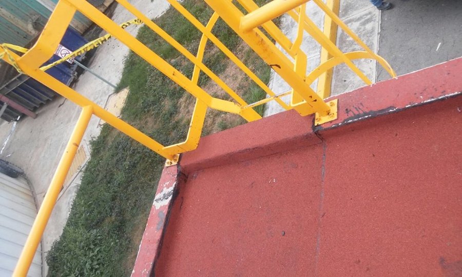 Impermeabilizante de termofusión, áreas de detalle