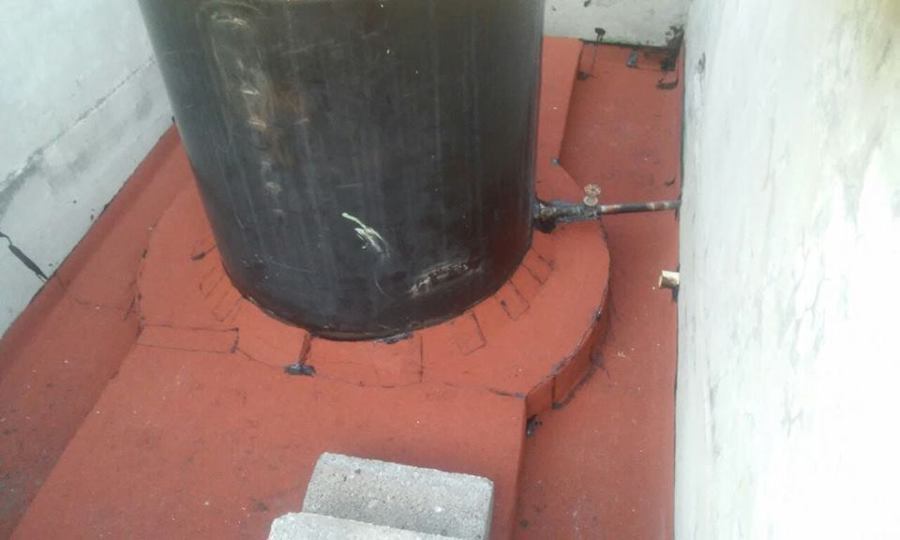 Impermeabilizante de termofusión, detalles