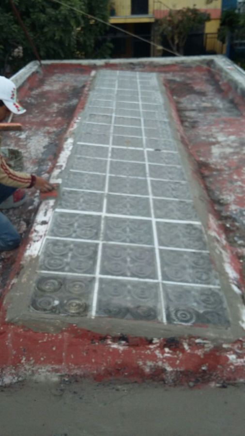 Inicio de restauración en tragaluz