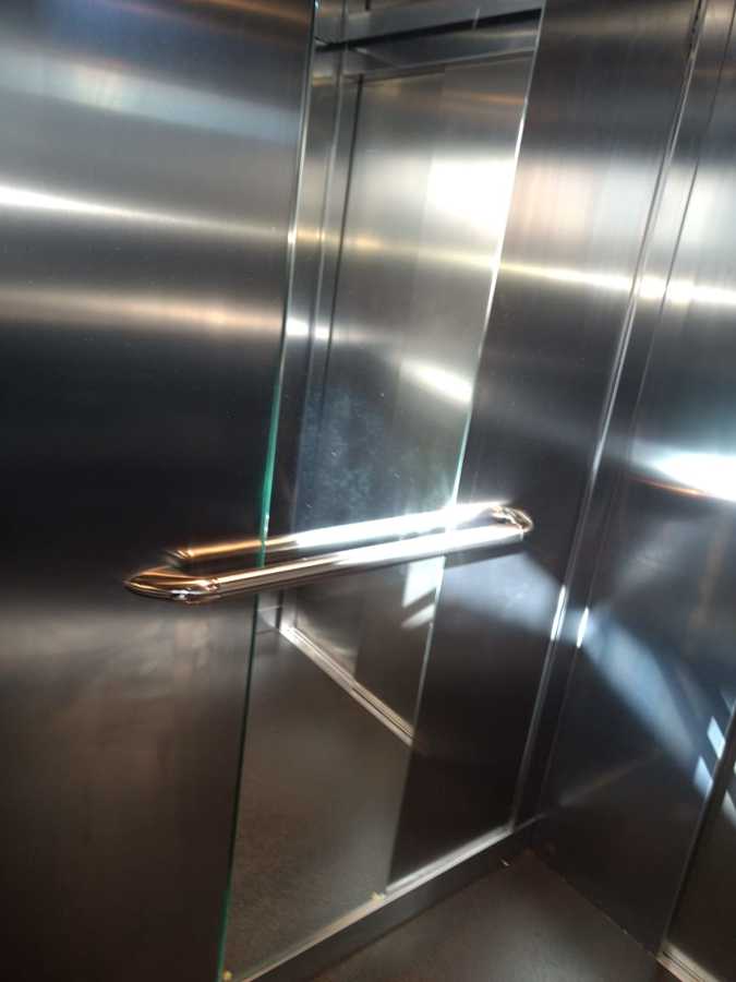 Instalación de ascensor MRL para 11 personas para 3 niveles