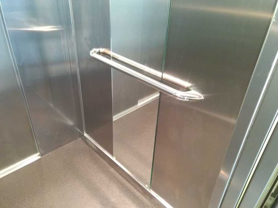 Instalación de ascensor MRL para 11 personas para 3 niveles