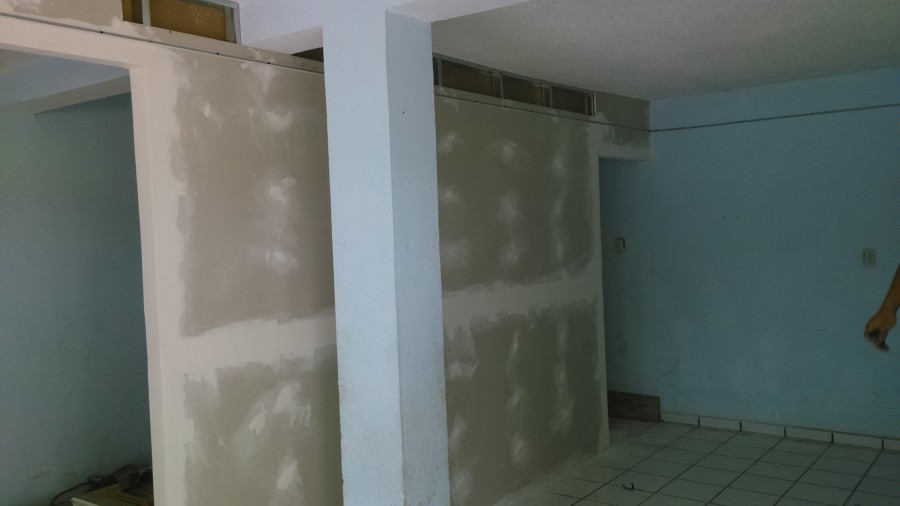 Instalación de cuarto de tablaroca