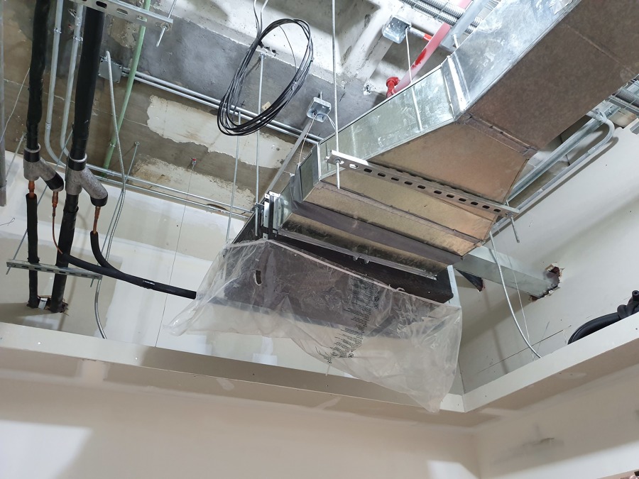 Instalación de Equipo Aire Acondicionado HVAC