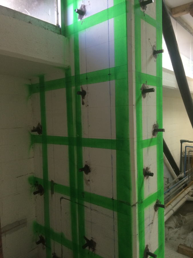 Instalación de los Sistemas de Anclaje Químico.