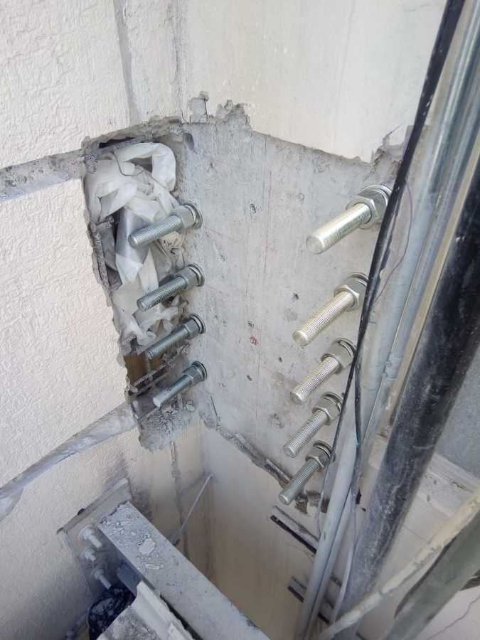 Instalación de los Sistemas de Anclaje Químico.