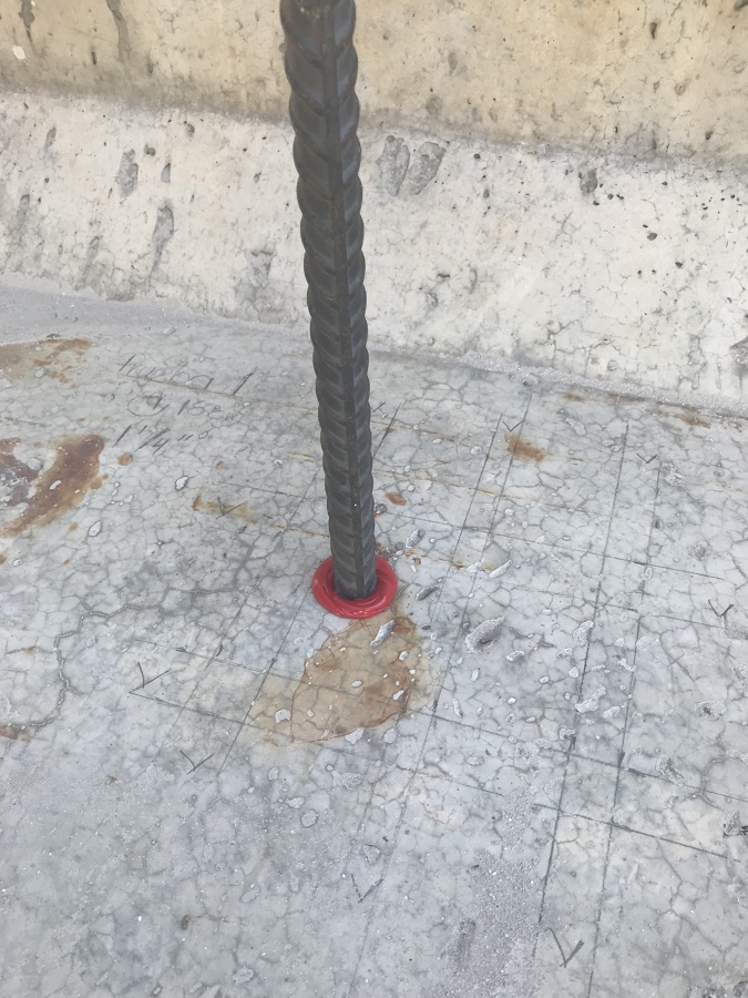 Instalación de los Sistemas de Anclaje Químico con varilla de construcción.