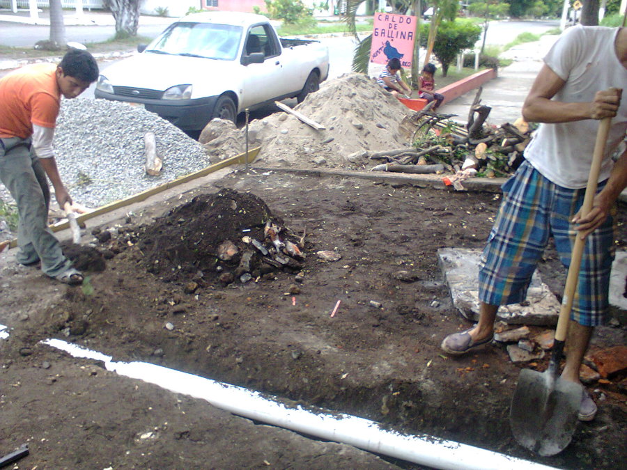 Instalación de Salida Pluvial