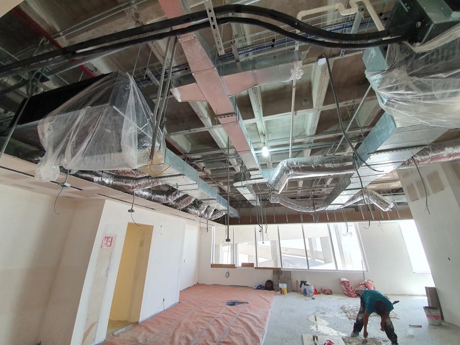 Instalación de sistema Aire Acondicionado HVAC