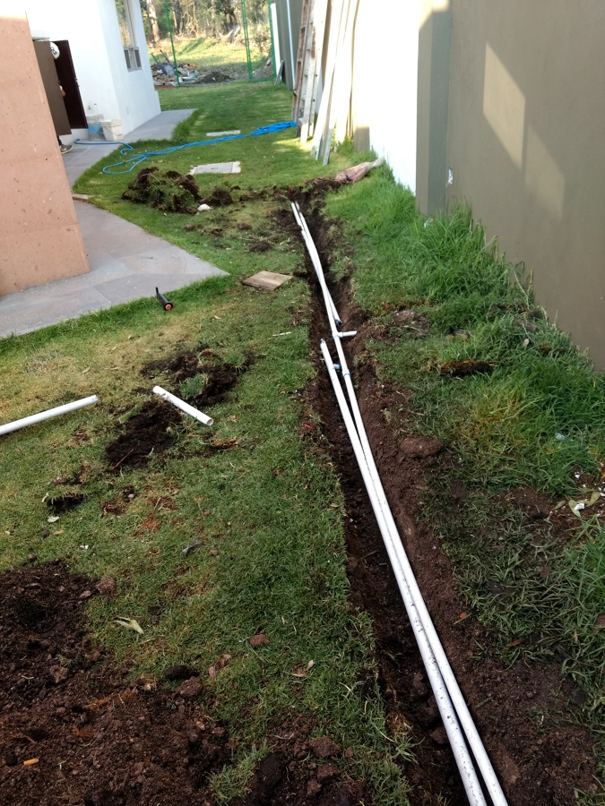 Instalación de tuberías