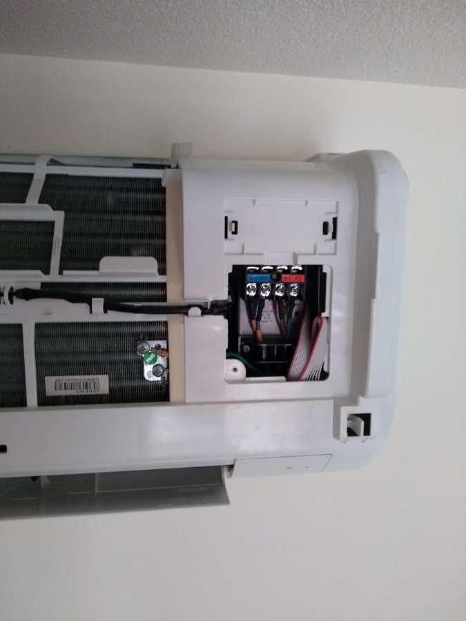 Interconexión eléctrica del evaporador