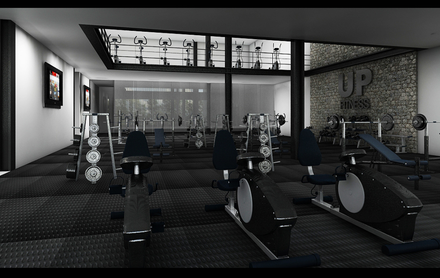 Diseño Arquitectónico Gimnasio Upfitness | Ideas Construcción Casa